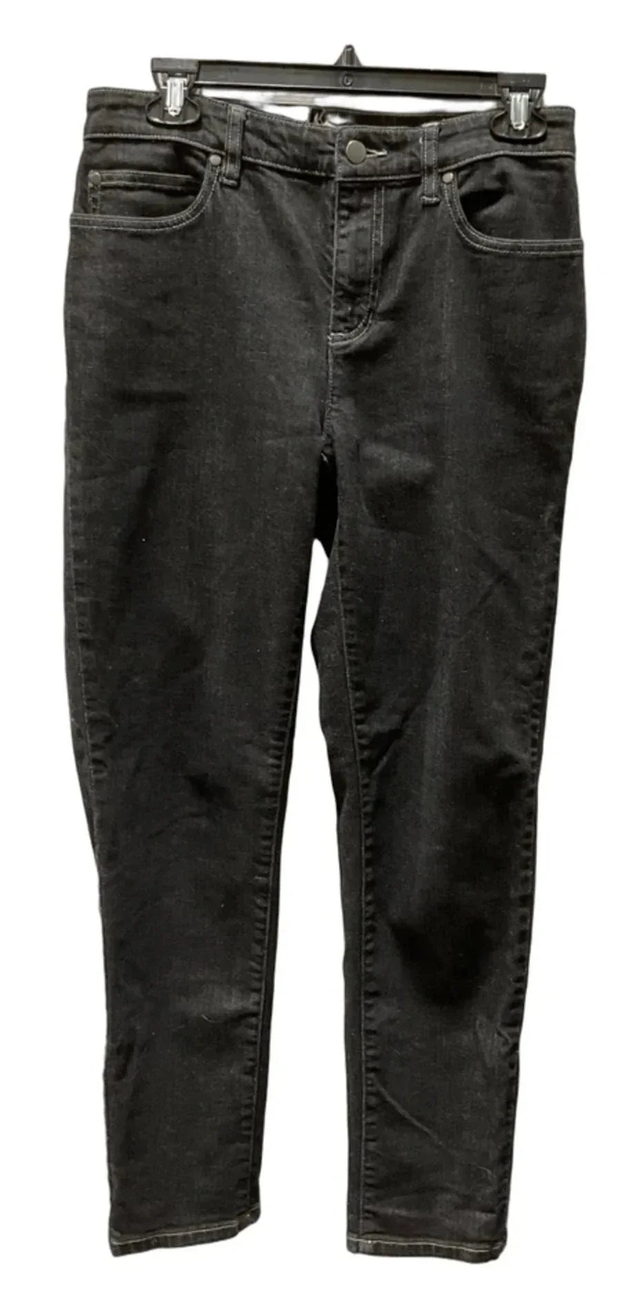 Jeans Skinny By Eileen Fisher In Black, Size: 4