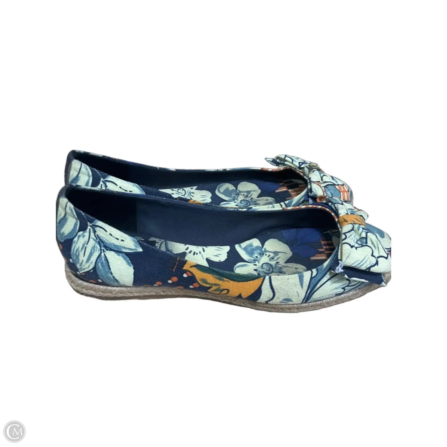 Shoes Designer By Tory Burch In Floral Print, Size: 7