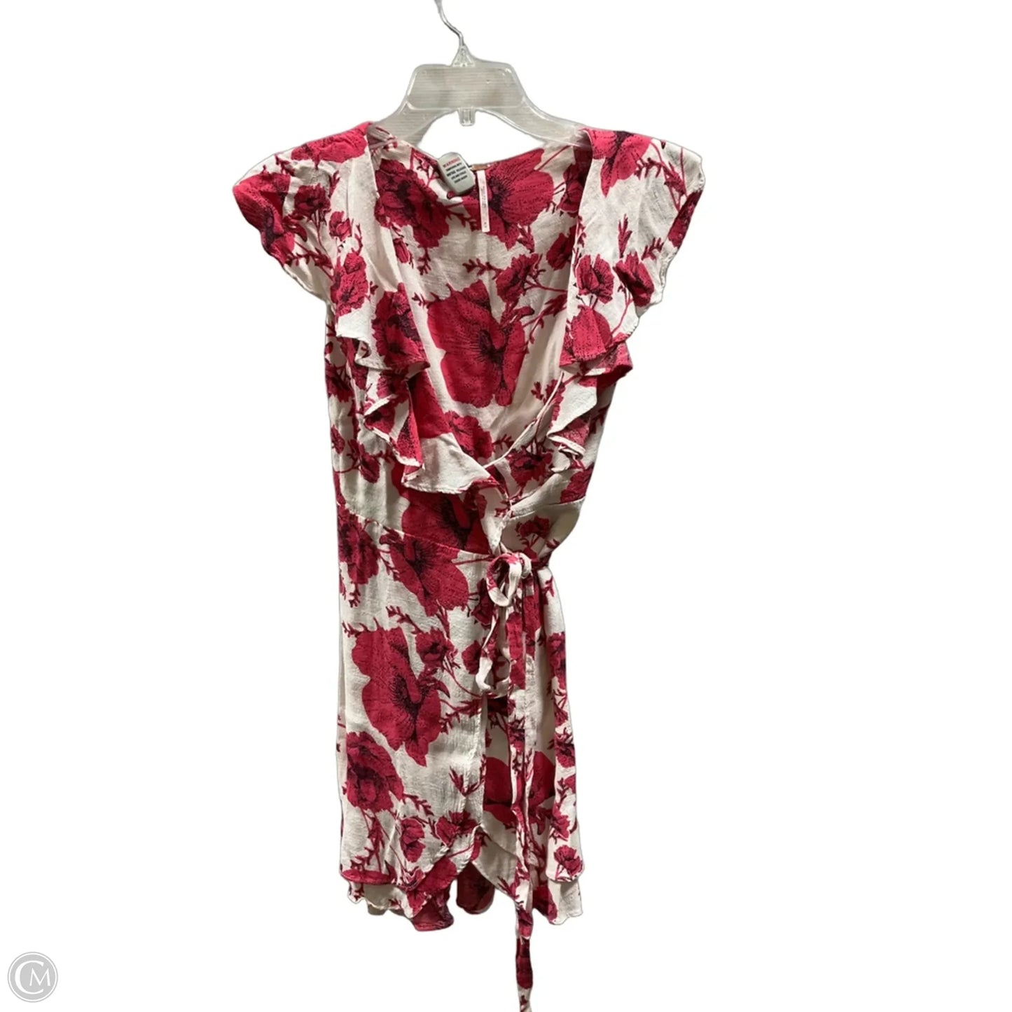 Dress Casual Short By Free People In Red & White, Size: M