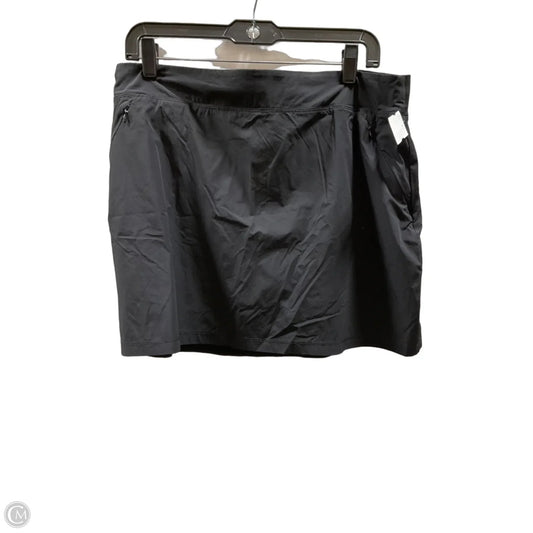 Athletic Skort By Calvin Klein In Black, Size: L