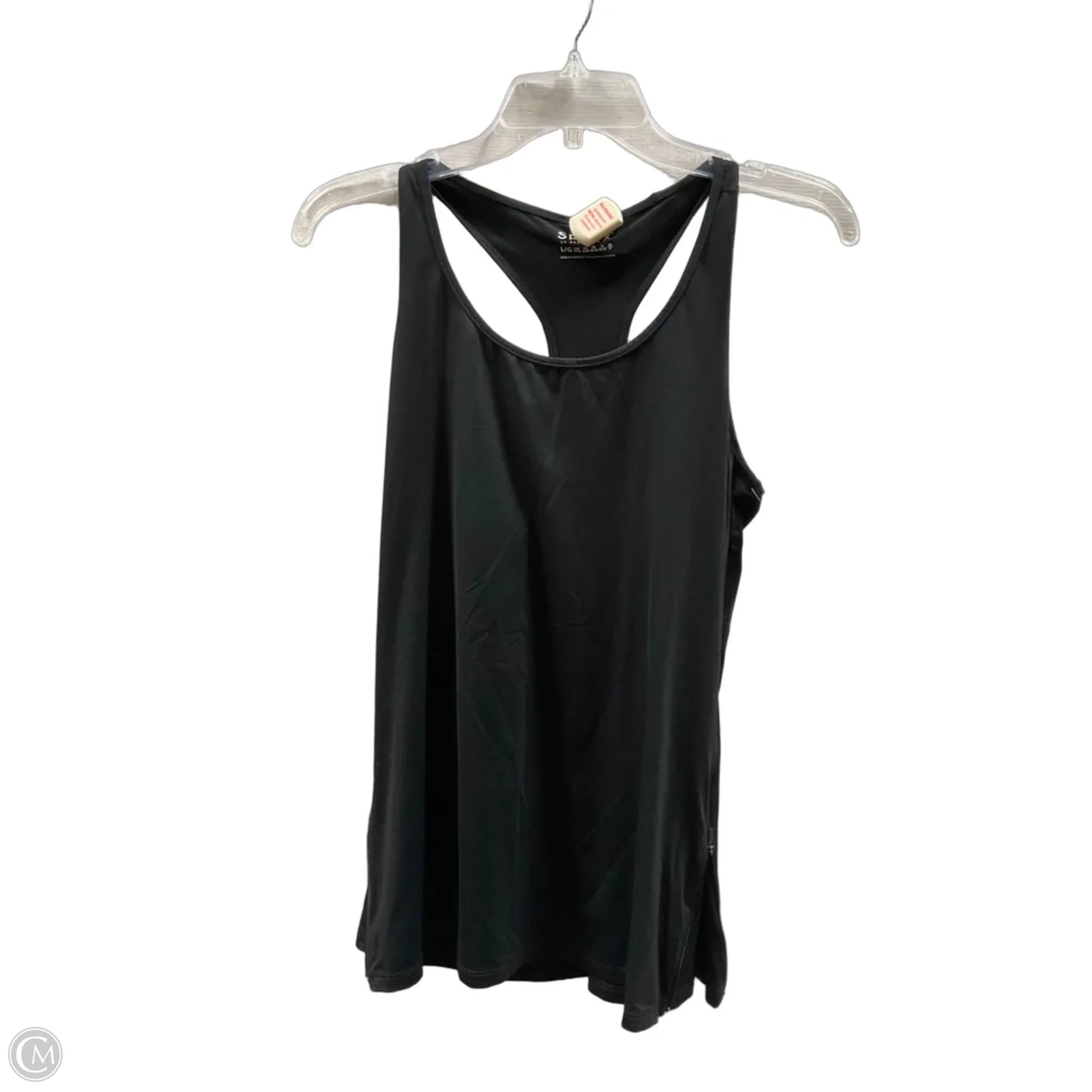 Athletic Tank Top By Spanx In Black, Size: L