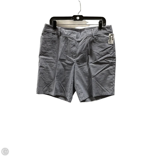 Shorts By Talbots In Checkered Pattern, Size: 12