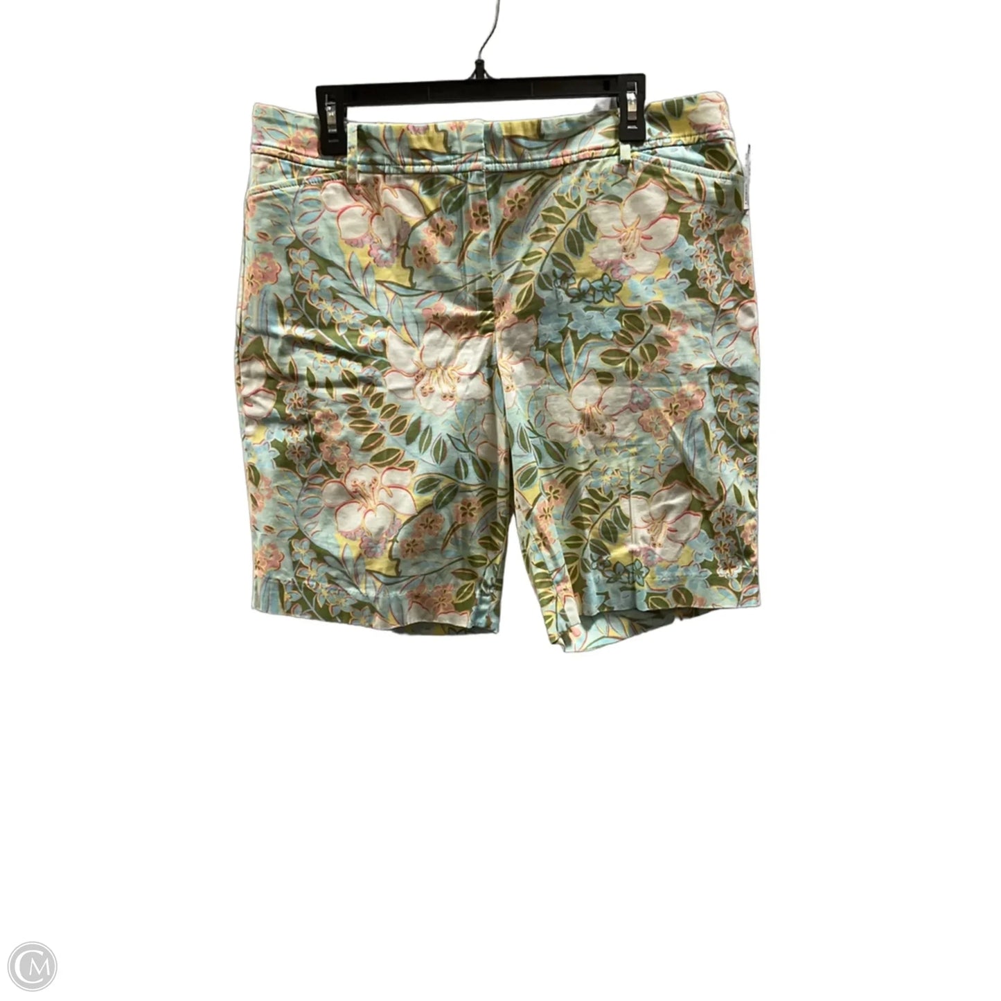 Shorts By Talbots In Floral Print, Size: 14p