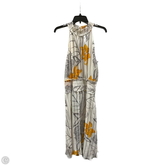 Dress Casual Maxi By White House Black Market In Floral Print, Size: 12