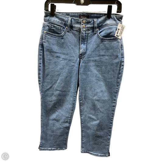 Capris By Not Your Daughters Jeans In Blue Denim, Size: 6