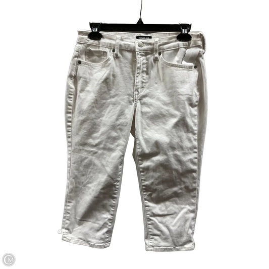 Capris By Not Your Daughters Jeans In White, Size: 6p