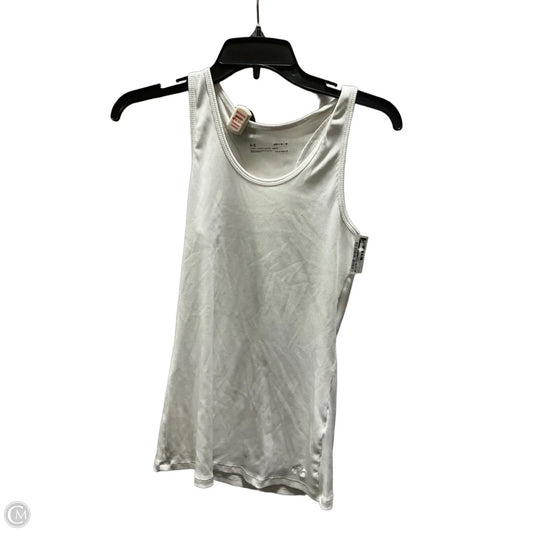 Athletic Tank Top By Under Armour In White, Size: M