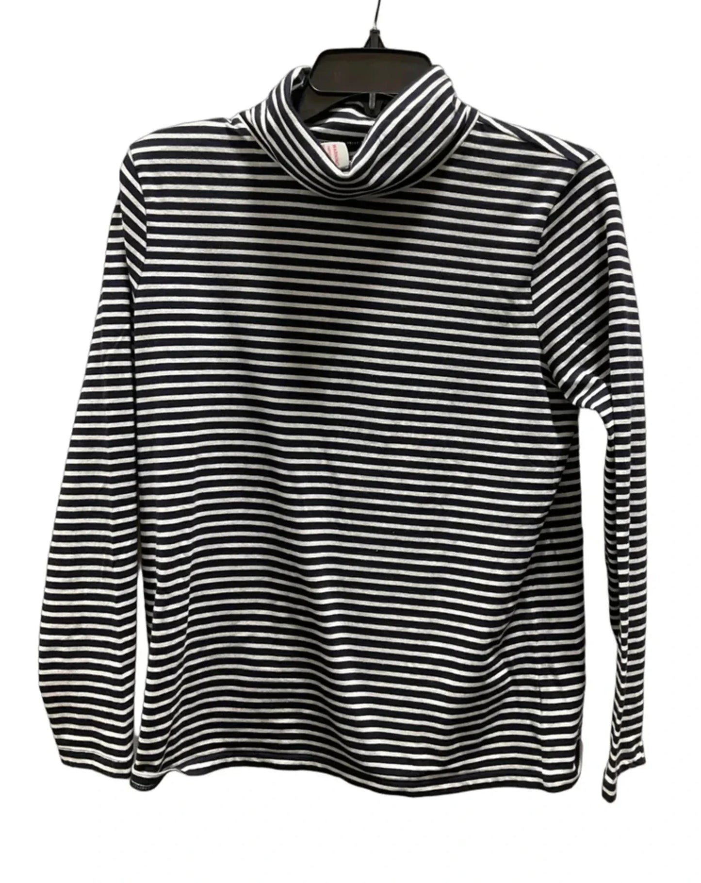 Top Long Sleeve Basic By Talbots In Striped Pattern, Size: Lp