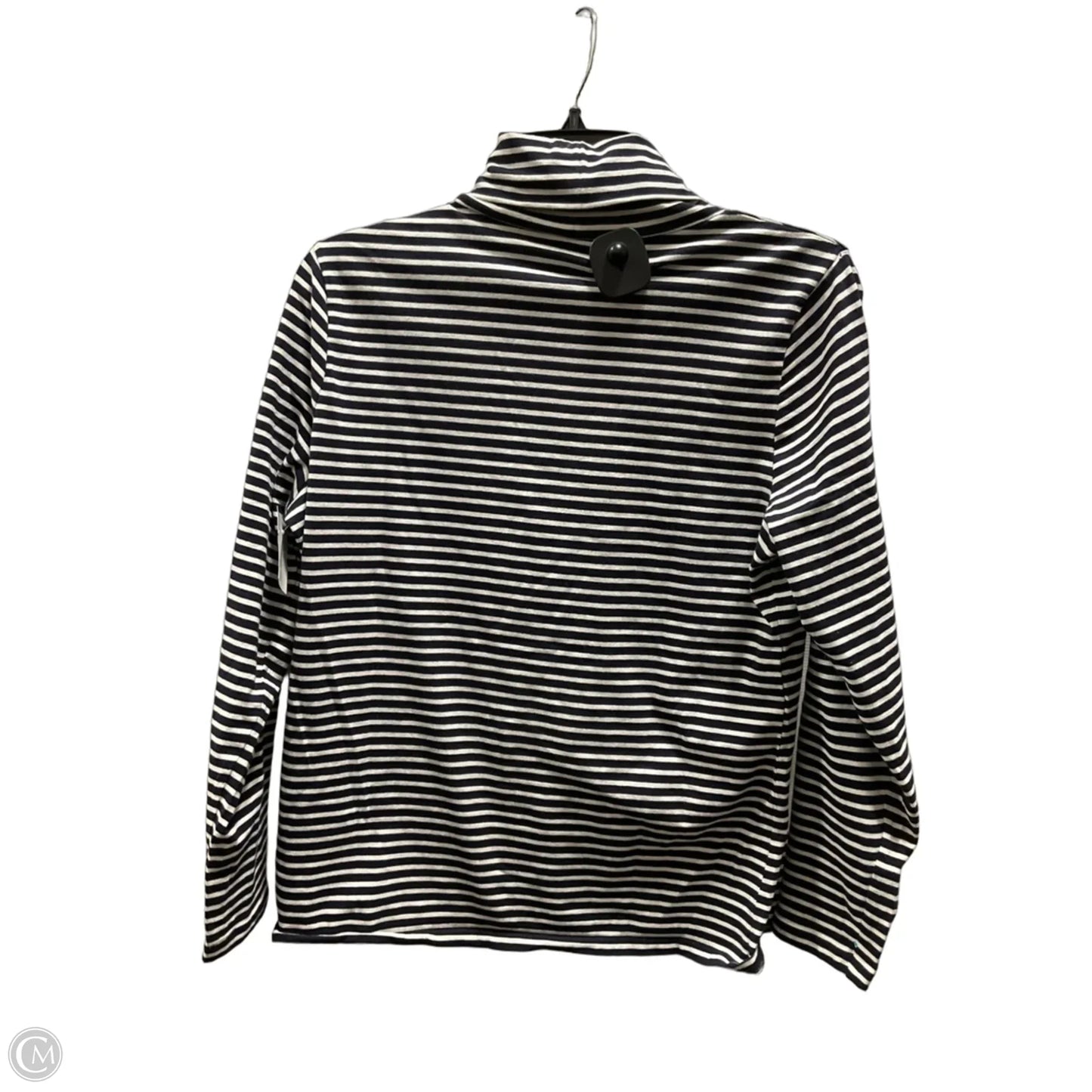 Top Long Sleeve Basic By Talbots In Striped Pattern, Size: Lp