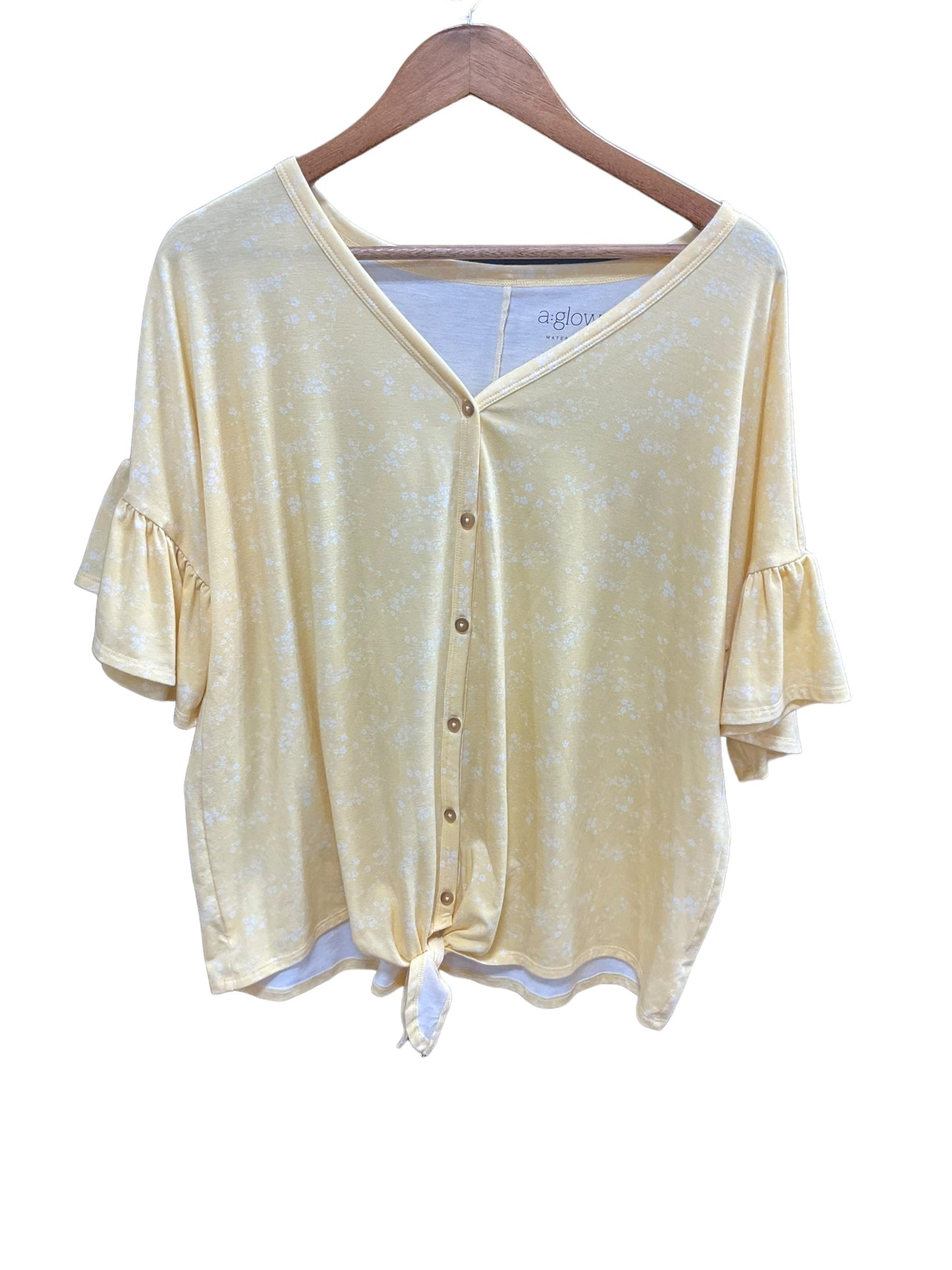 Nursing Top Short Sleeve A Glow, Size L