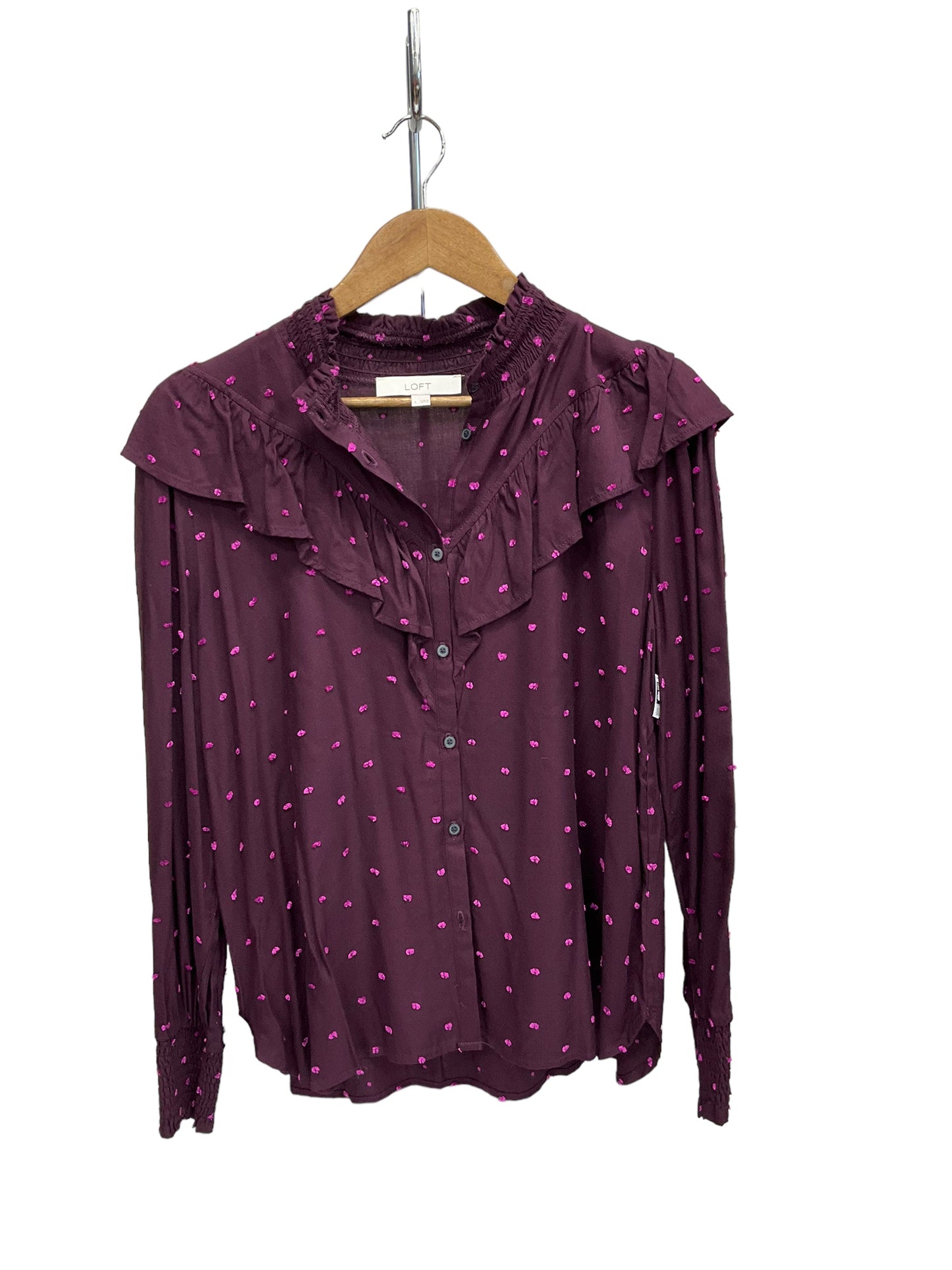 Top Long Sleeve By Loft O  Size: L