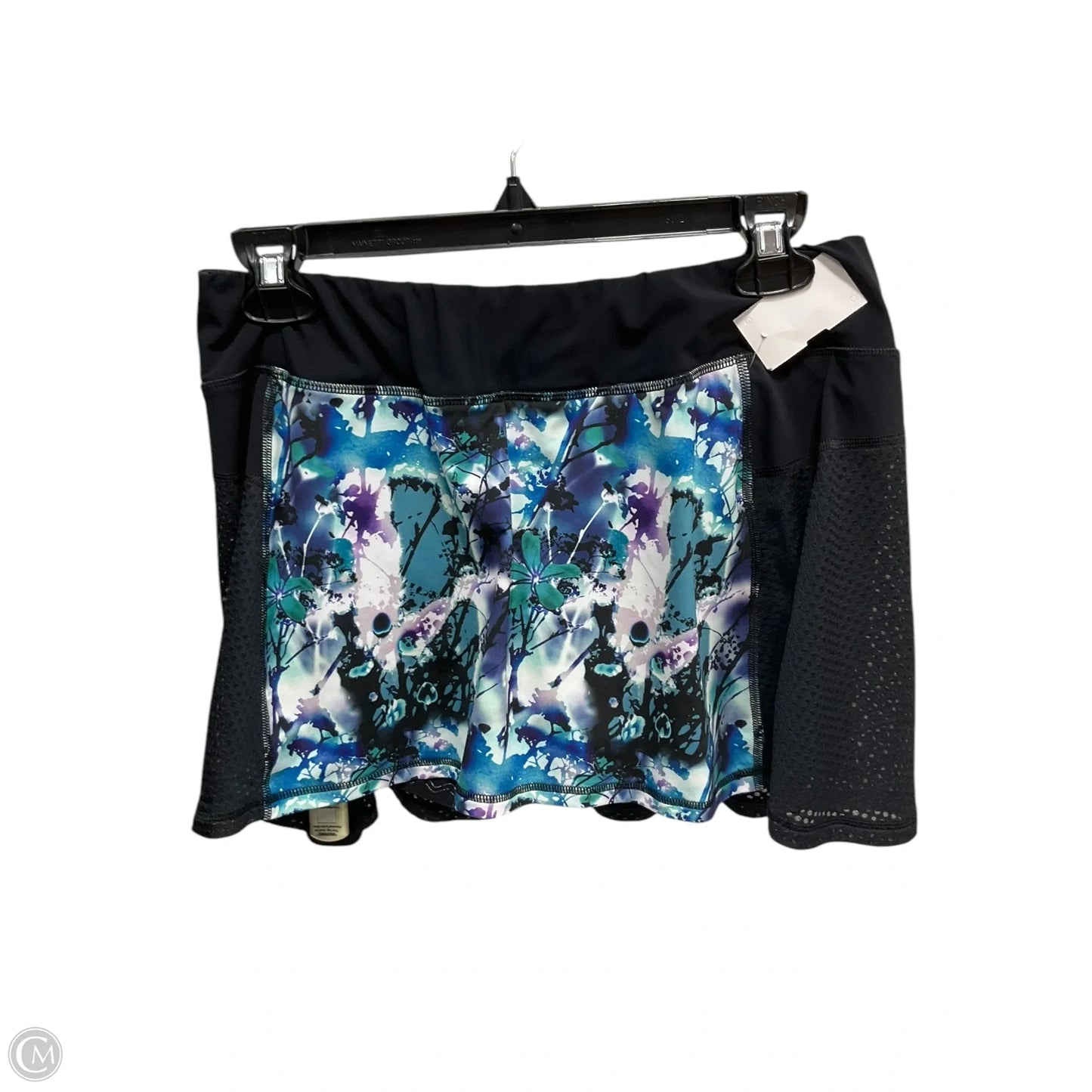 Athletic Skirt Skort By Sweaty Betty In Black Floral, Size: M