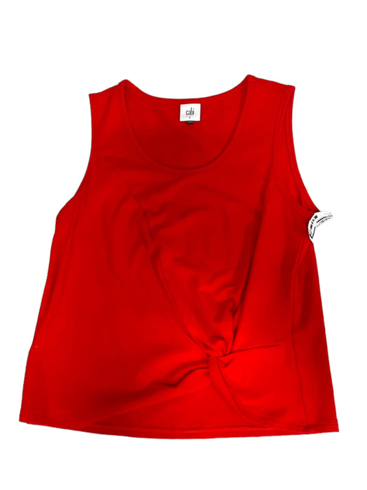 Red Top Sleeveless Cabi, Size S