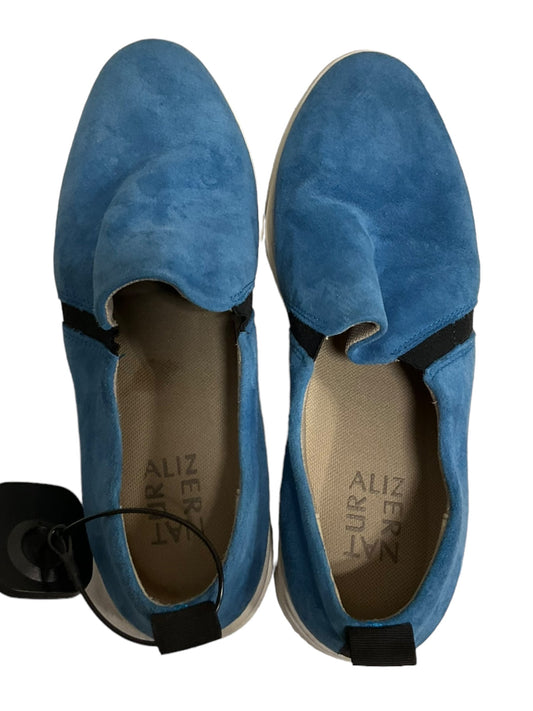 Blue Shoes Flats Naturalizer, Size 8.5