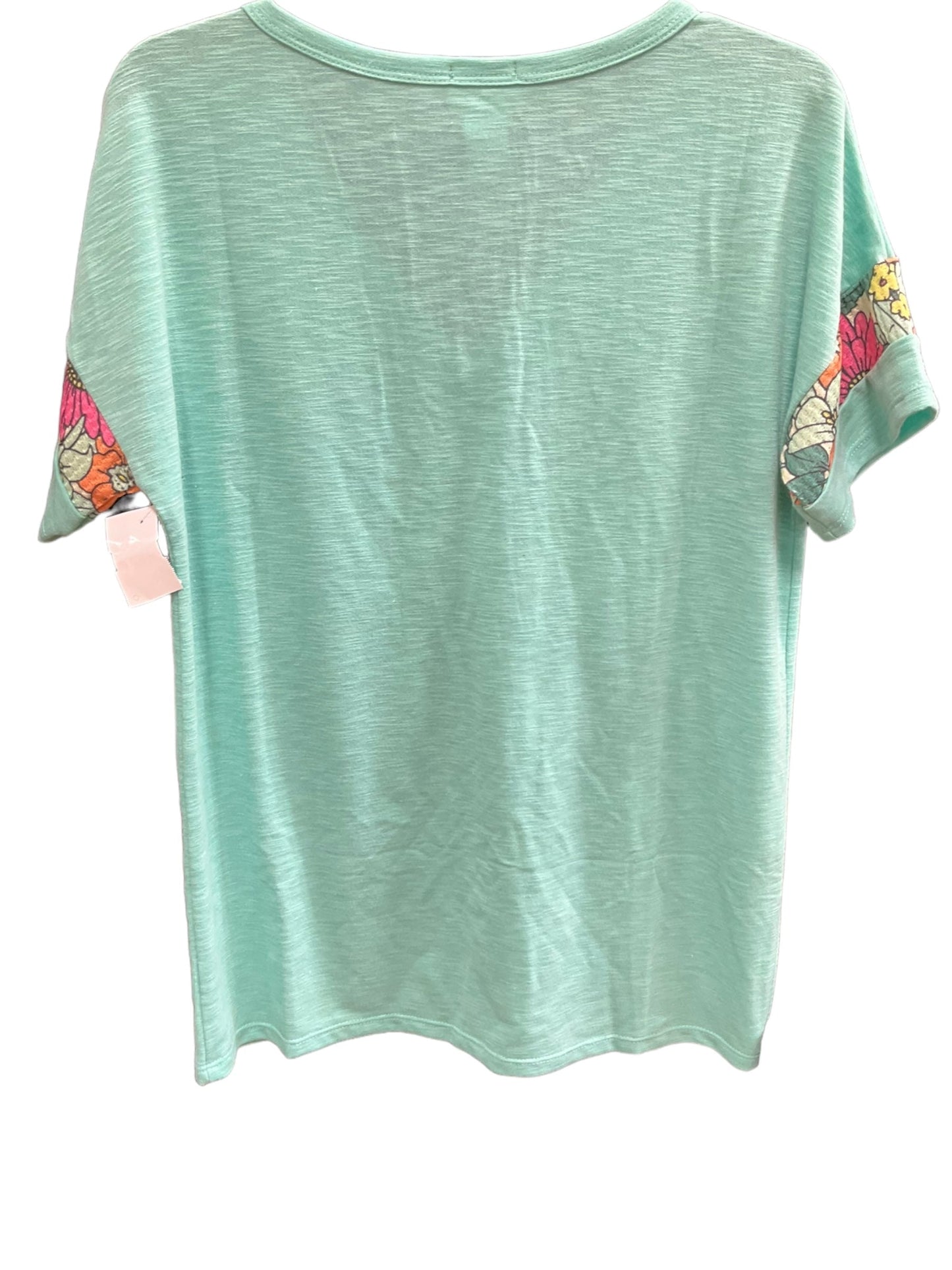 Green Top Short Sleeve Bibi, Size L