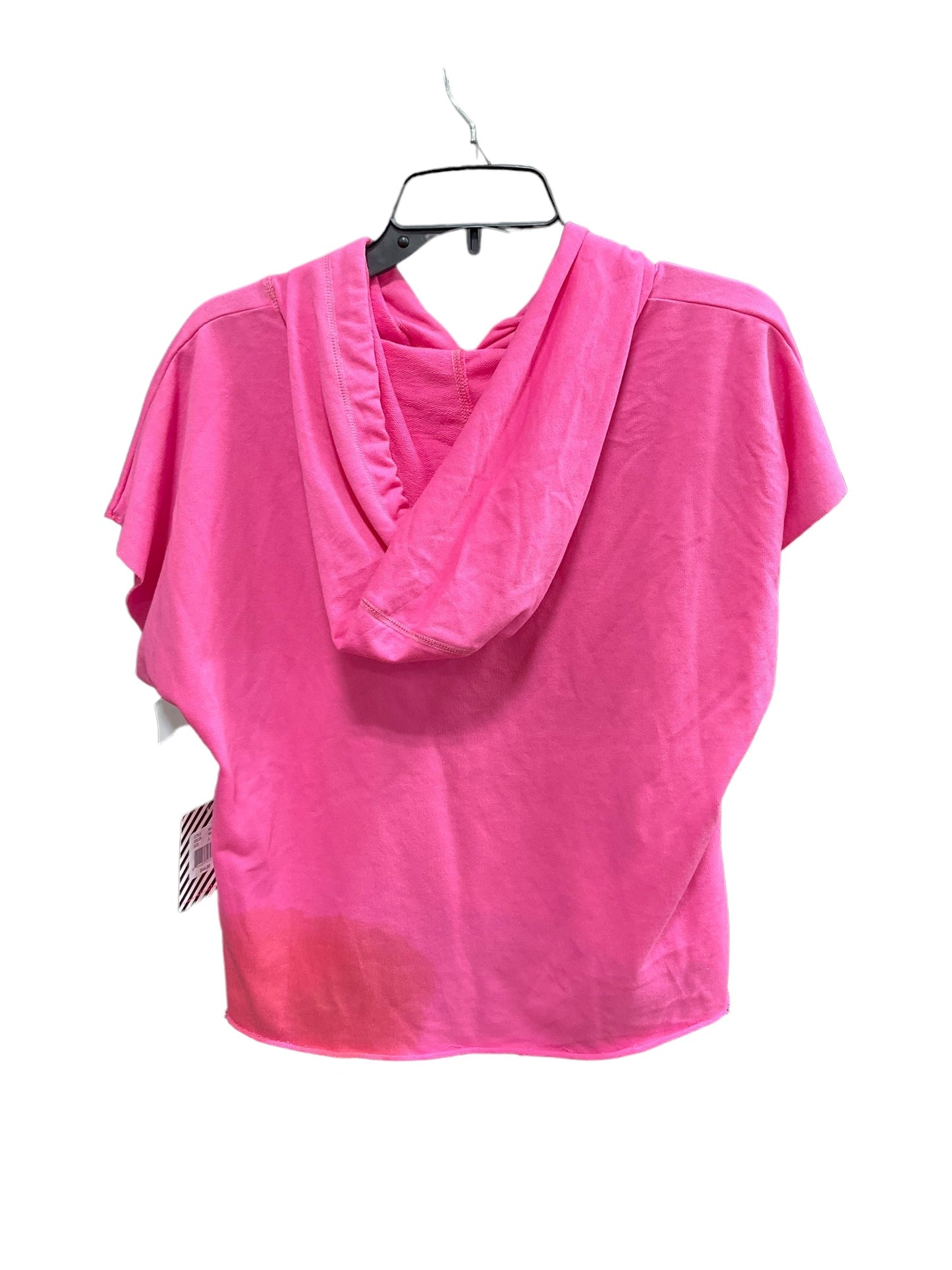 Pink Athletic Top Short Sleeve Cme, Size L