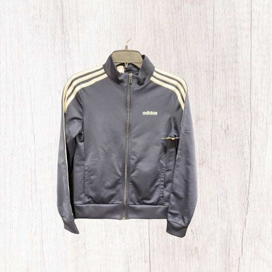 Athletic Jacket By Adidas In Navy, Size: Xs