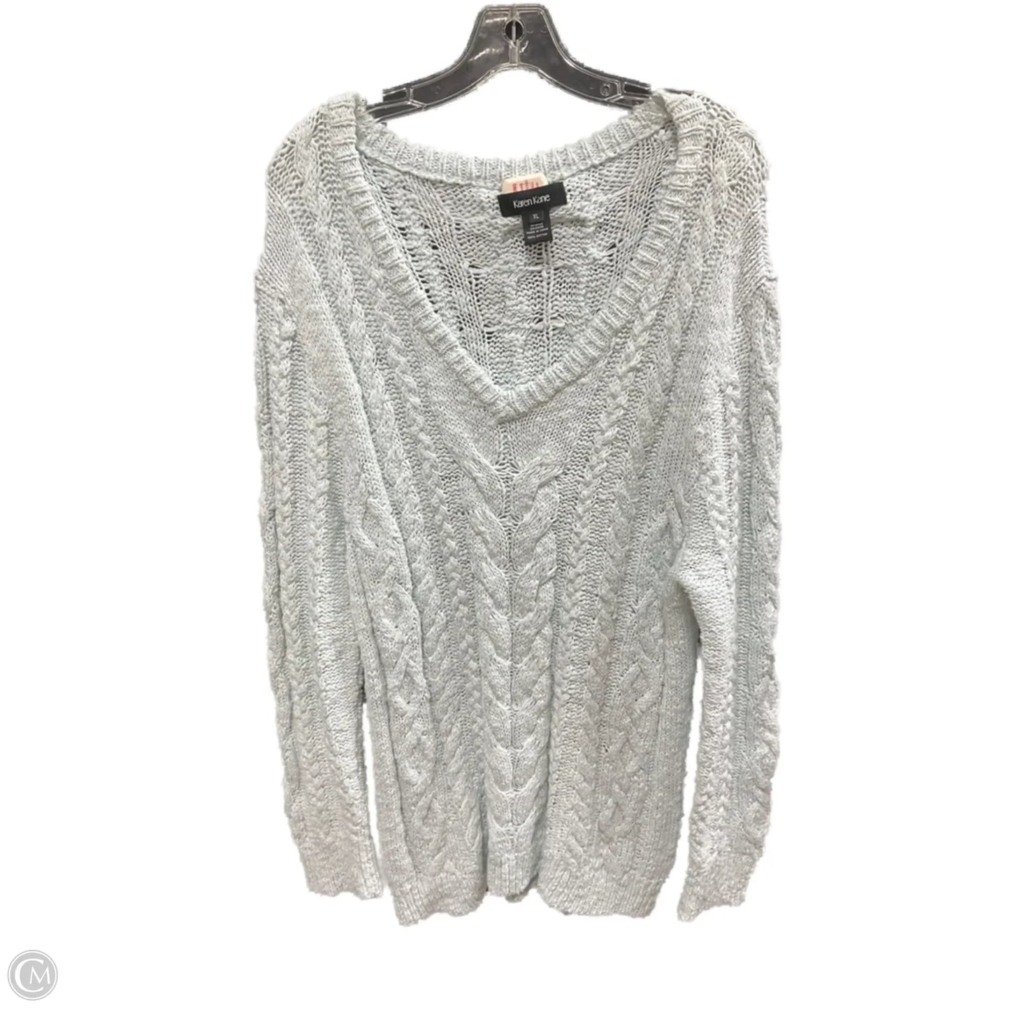 Sweater By Karen Kane In Green, Size: Xl