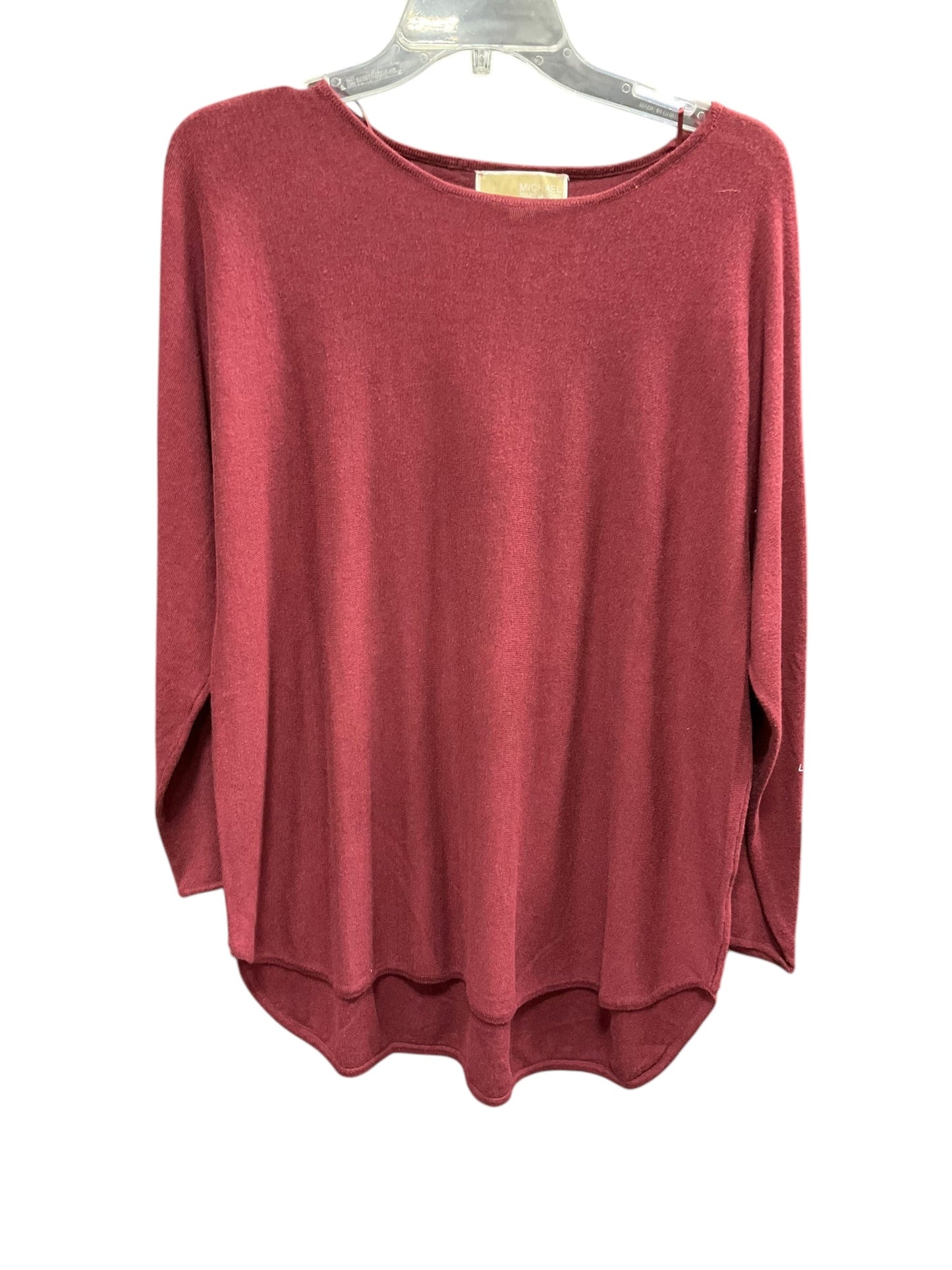 Sweater By Michael By Michael Kors In Red, Size: L