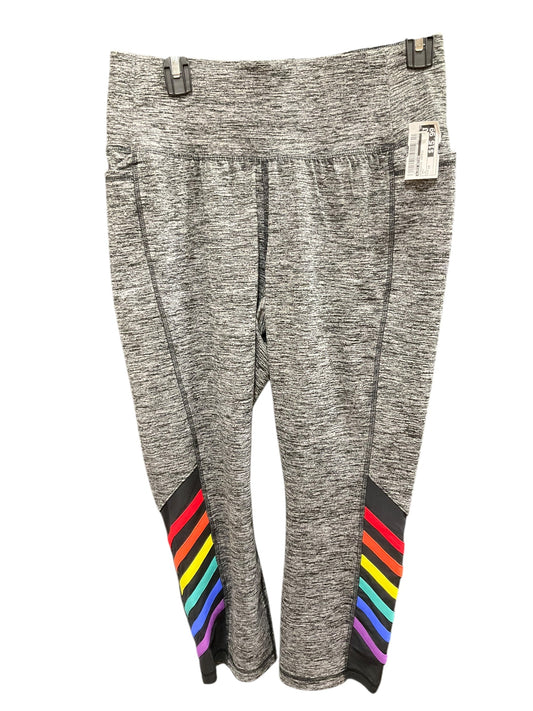 Athletic Capris By Livi Active In Grey, Size: 10