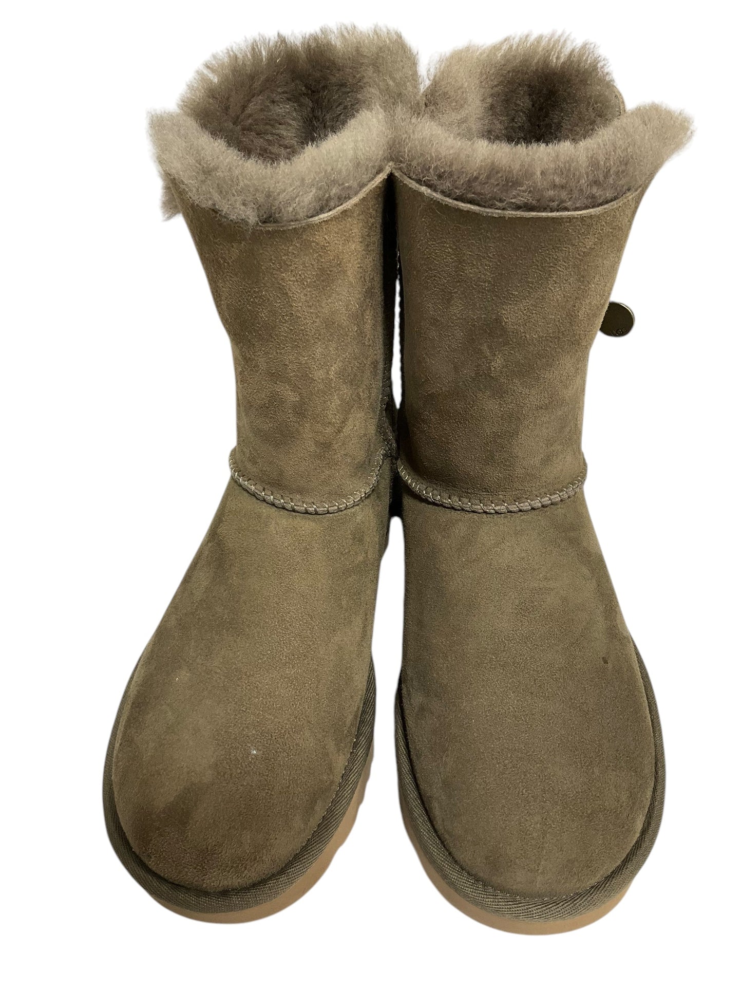 Boots Designer By Ugg In Taupe, Size: 6