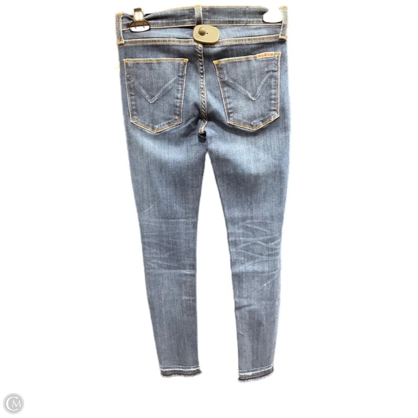 Jeans Skinny By Hudson In Blue Denim, Size: 4