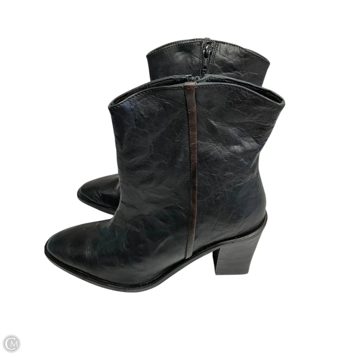 Boots Ankle Heels By Free People In Black, Size: 9.5