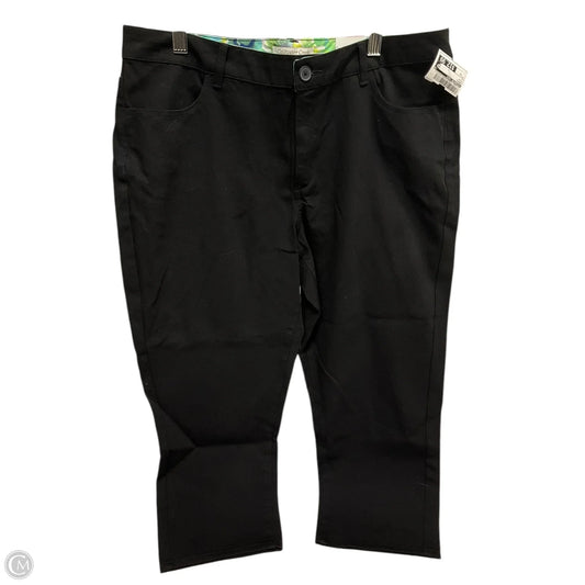 Capris By Coldwater Creek In Black, Size: 12