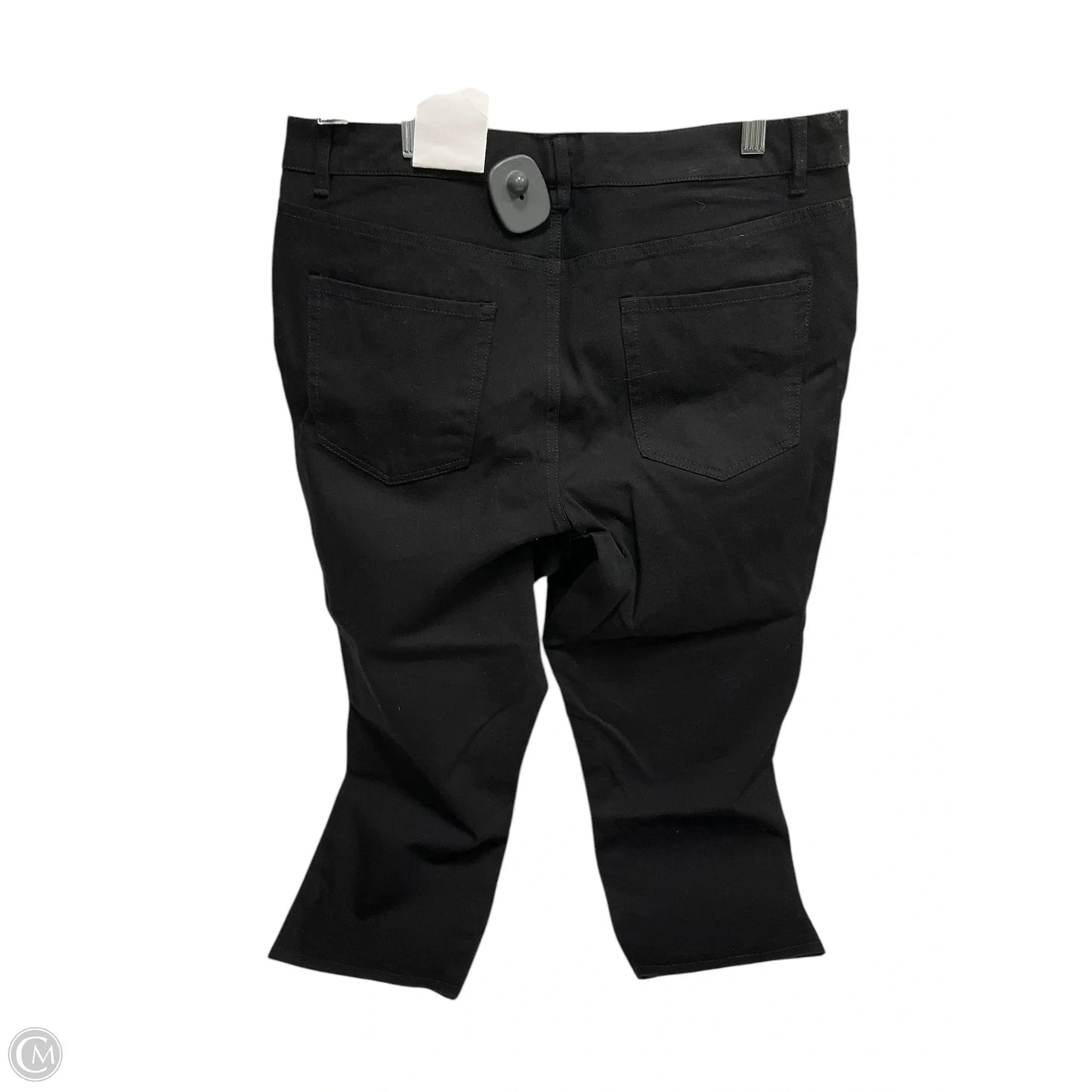 Capris By Coldwater Creek In Black, Size: 12