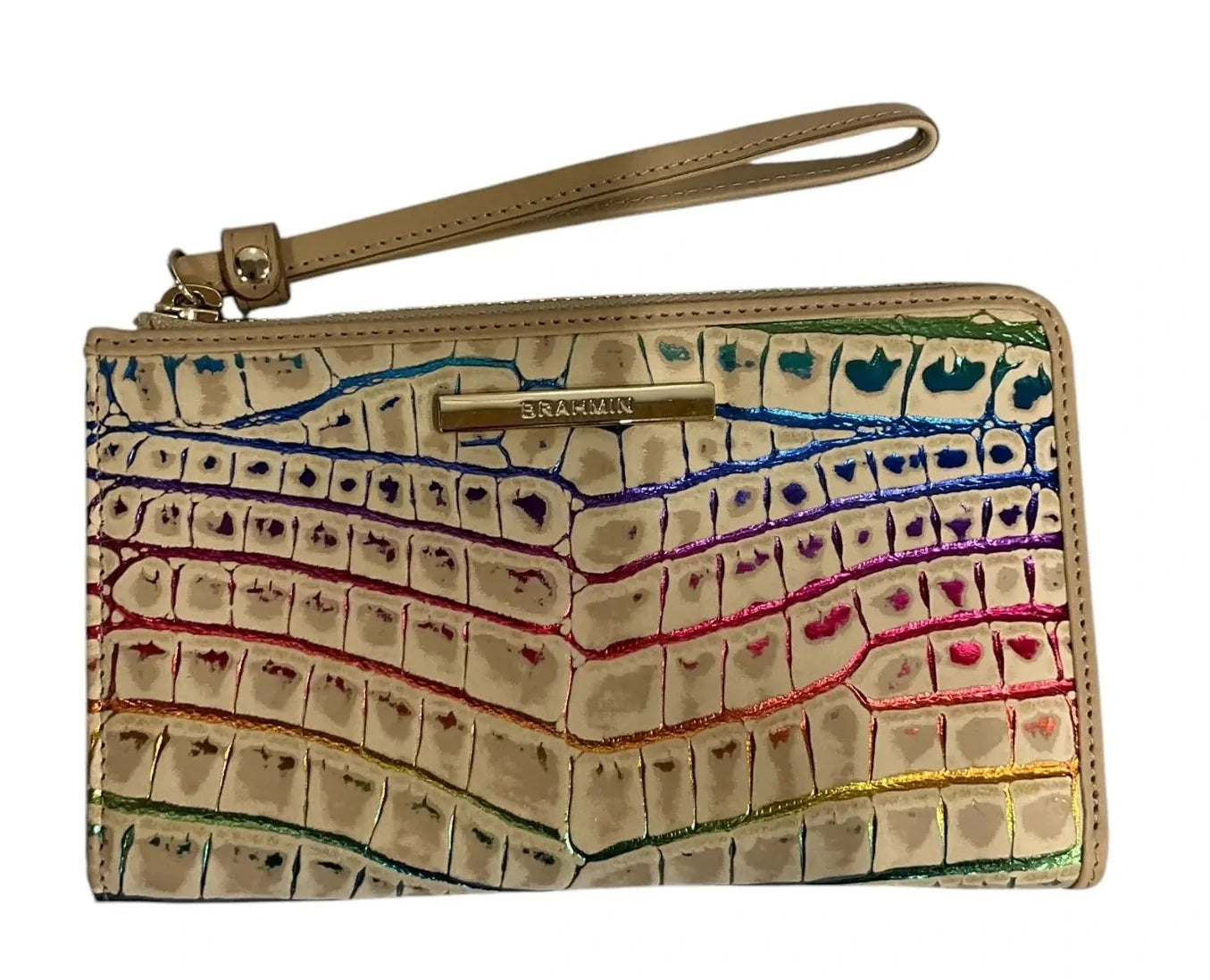 Wristlet Designer By Brahmin, Size: Small