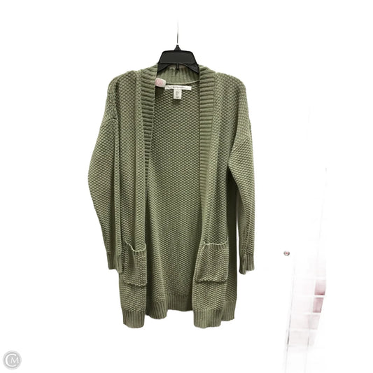 Sweater Cardigan By Max Studio In Green, Size: M
