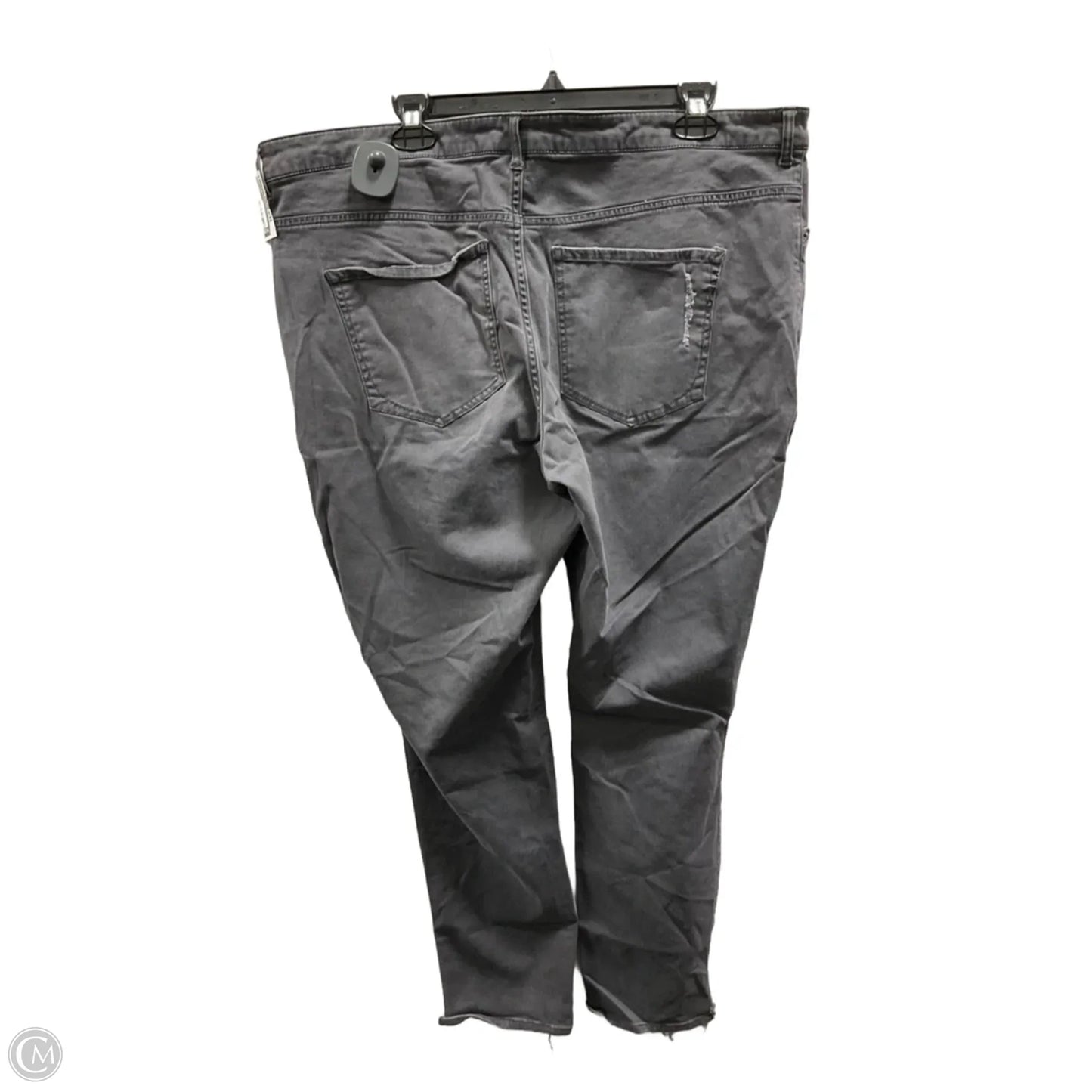 Jeans Skinny By Express In Grey, Size: 18
