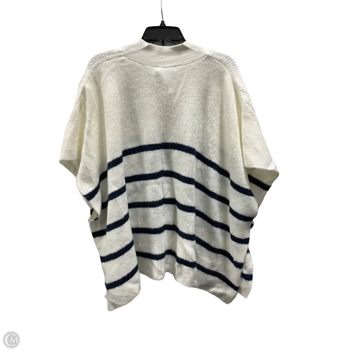 Poncho By Loft In White, Size: Xs