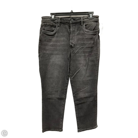 Jeans Straight By Kut In Black, Size: 8