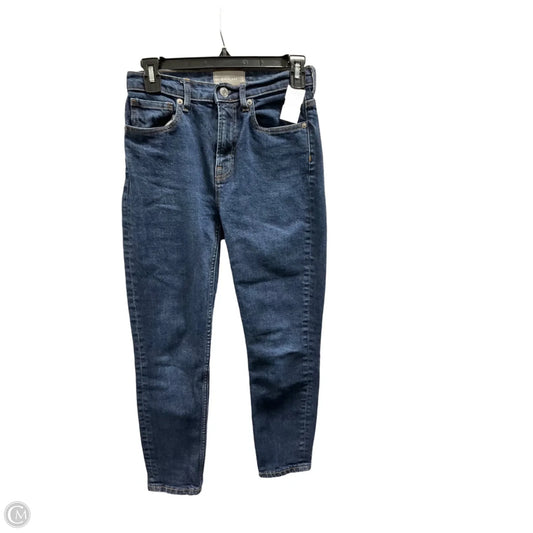 Jeans Skinny By Everlane In Blue, Size: 4