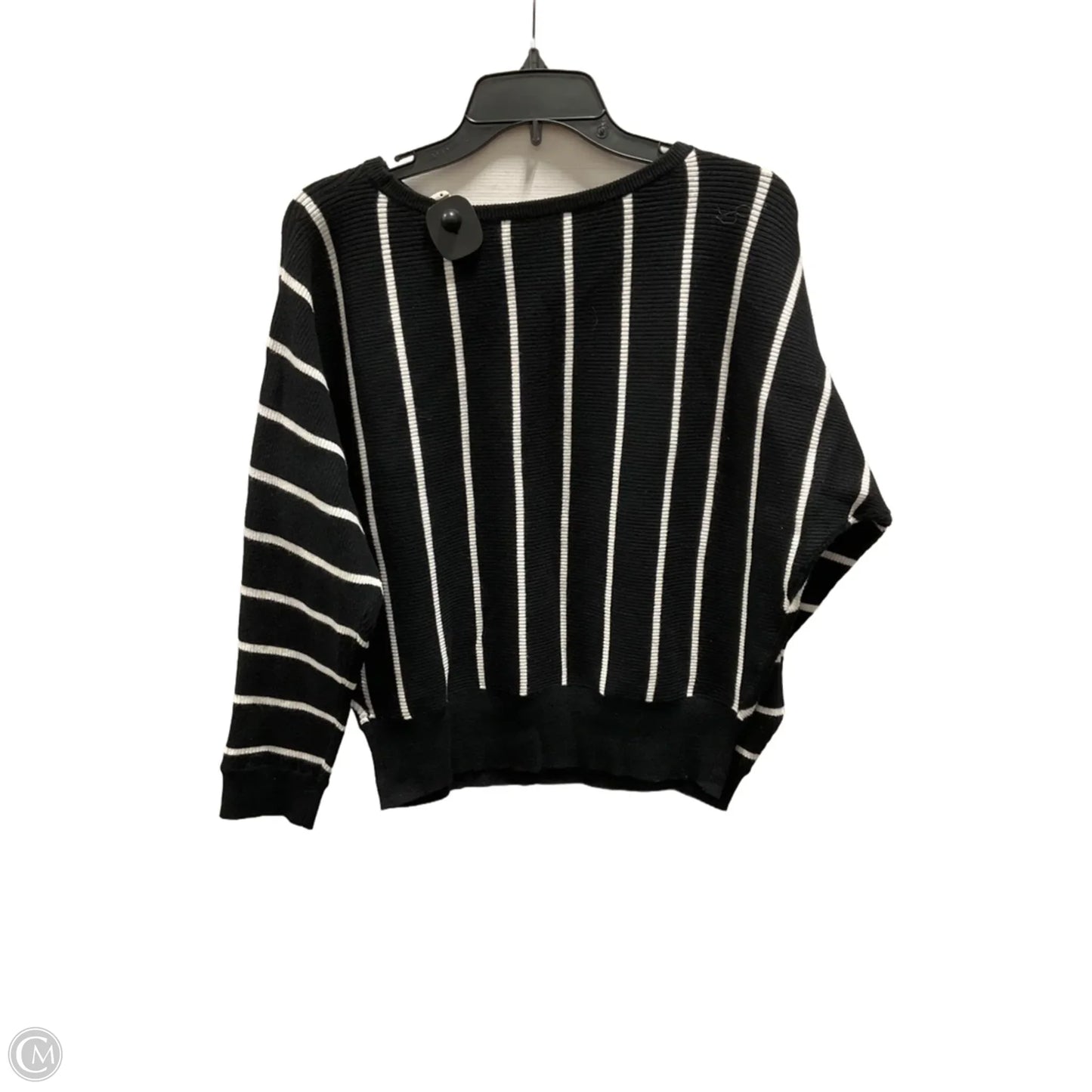 Top Long Sleeve By Philosophy In Black, Size: L