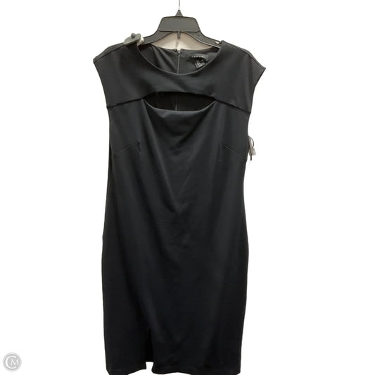 Dress Party Midi By Tahari In Black, Size: 12