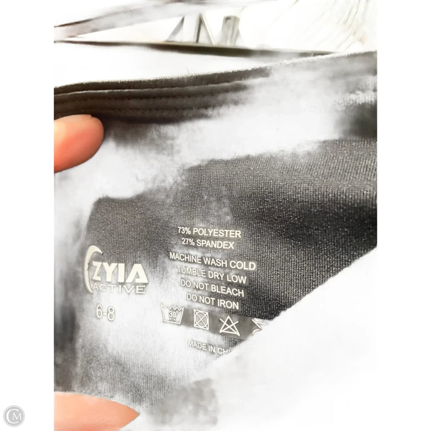 Athletic Leggings By Zyia In Black, Size: M