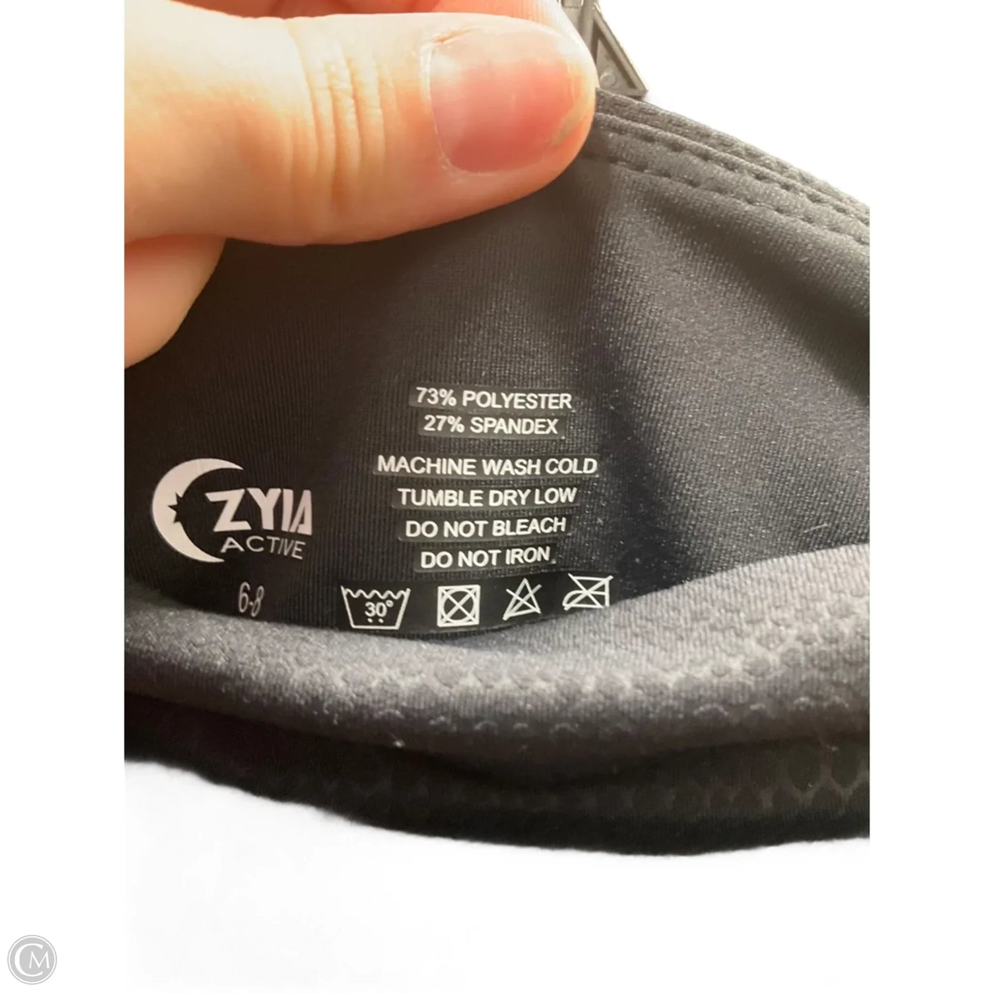 Athletic Leggings By Zyia In Black, Size: M