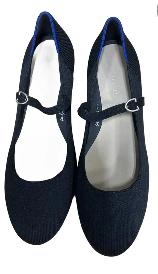 Shoes Heels Block By Rothys In Black, Size: 9