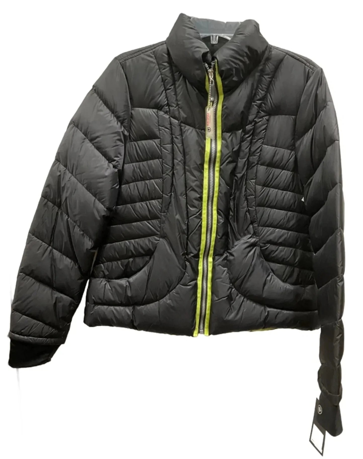 Jacket Puffer & Quilted By Cmb In Black, Size: L