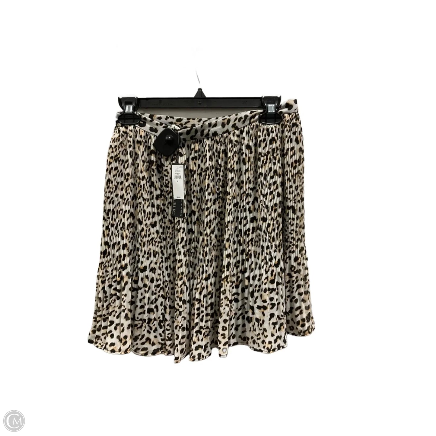 Skirt Mini & Short By Banana Republic In Animal Print, Size: 2
