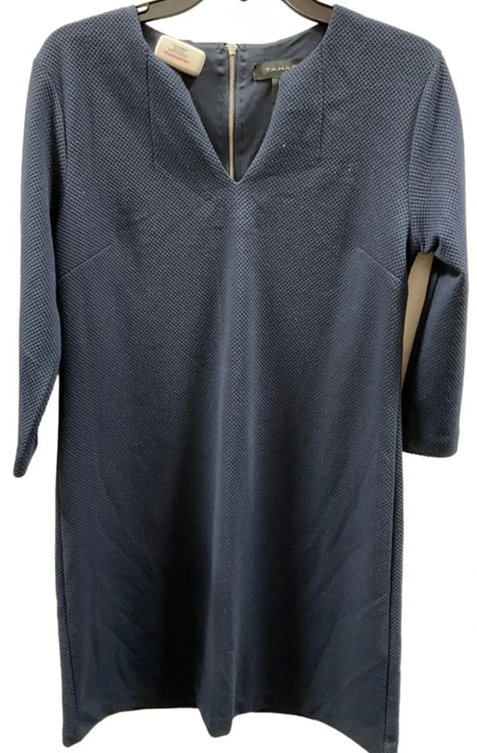 Dress Casual Short By Tahari In Blue, Size: L