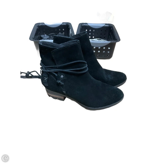 Boots Ankle Heels By Sorel In Black, Size: 8
