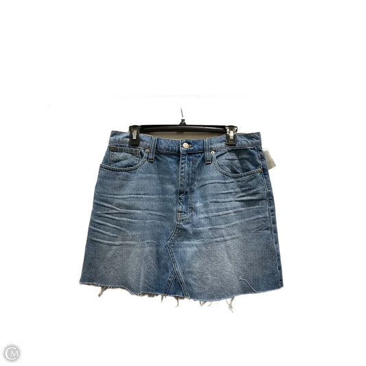 Skirt Mini & Short By Madewell In Blue, Size: 12