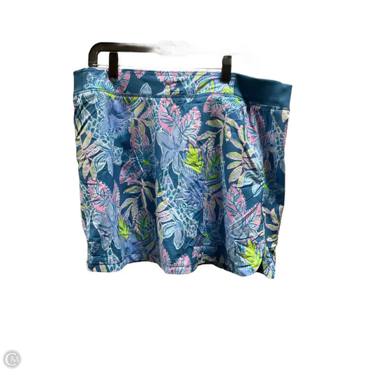 Skirt Designer By Lilly Pulitzer In Blue, Size: Xl