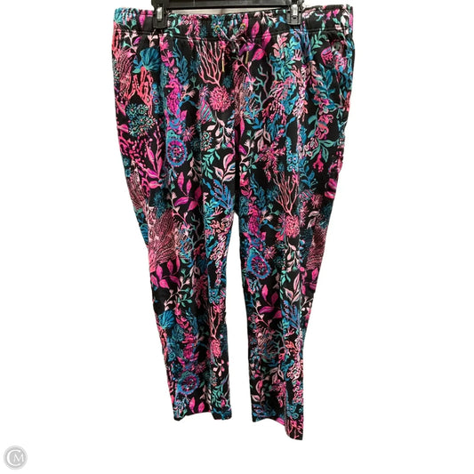 Pants Designer By Lilly Pulitzer In Black, Size: Xl