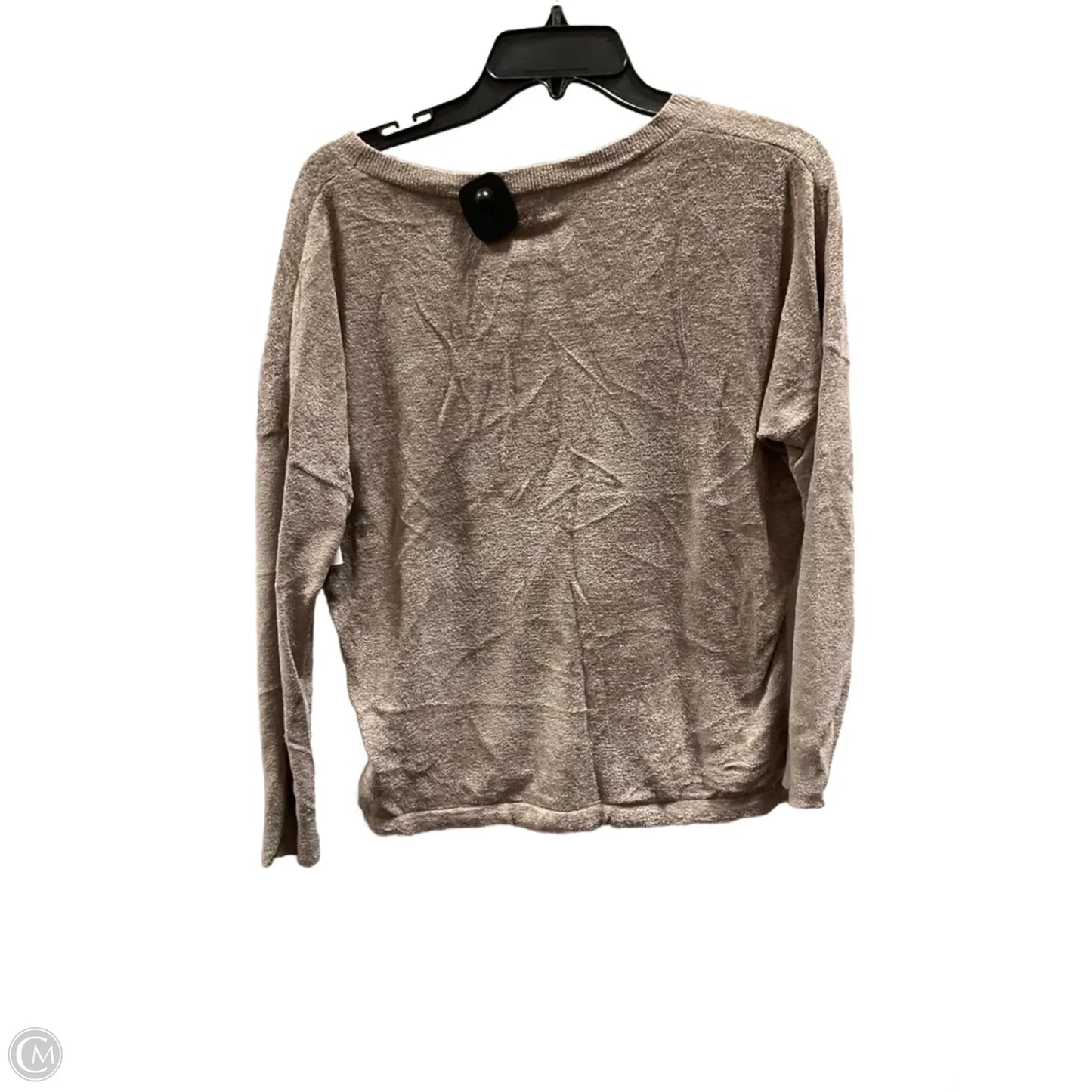Top Long Sleeve By Barefoot Dreams In Tan, Size: S