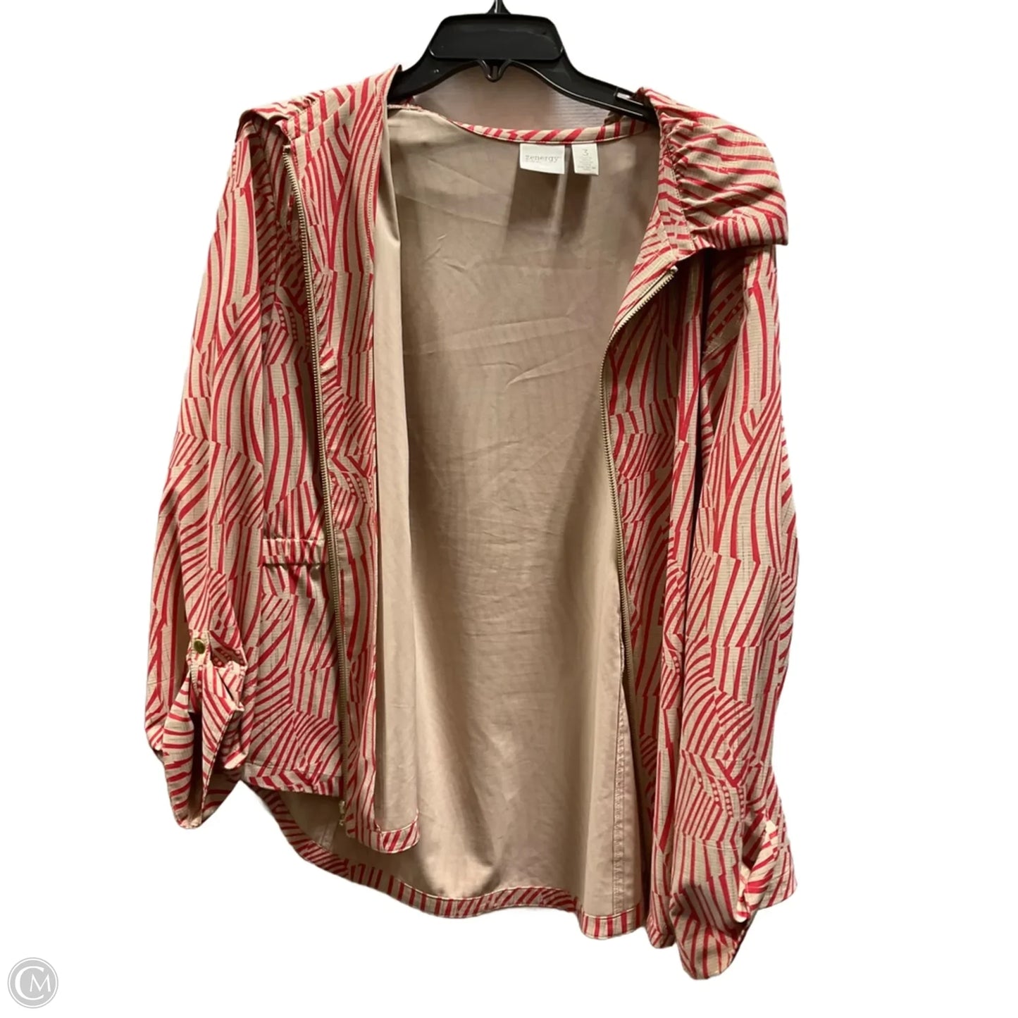 Jacket Other By Chicos In Pink, Size: 1x