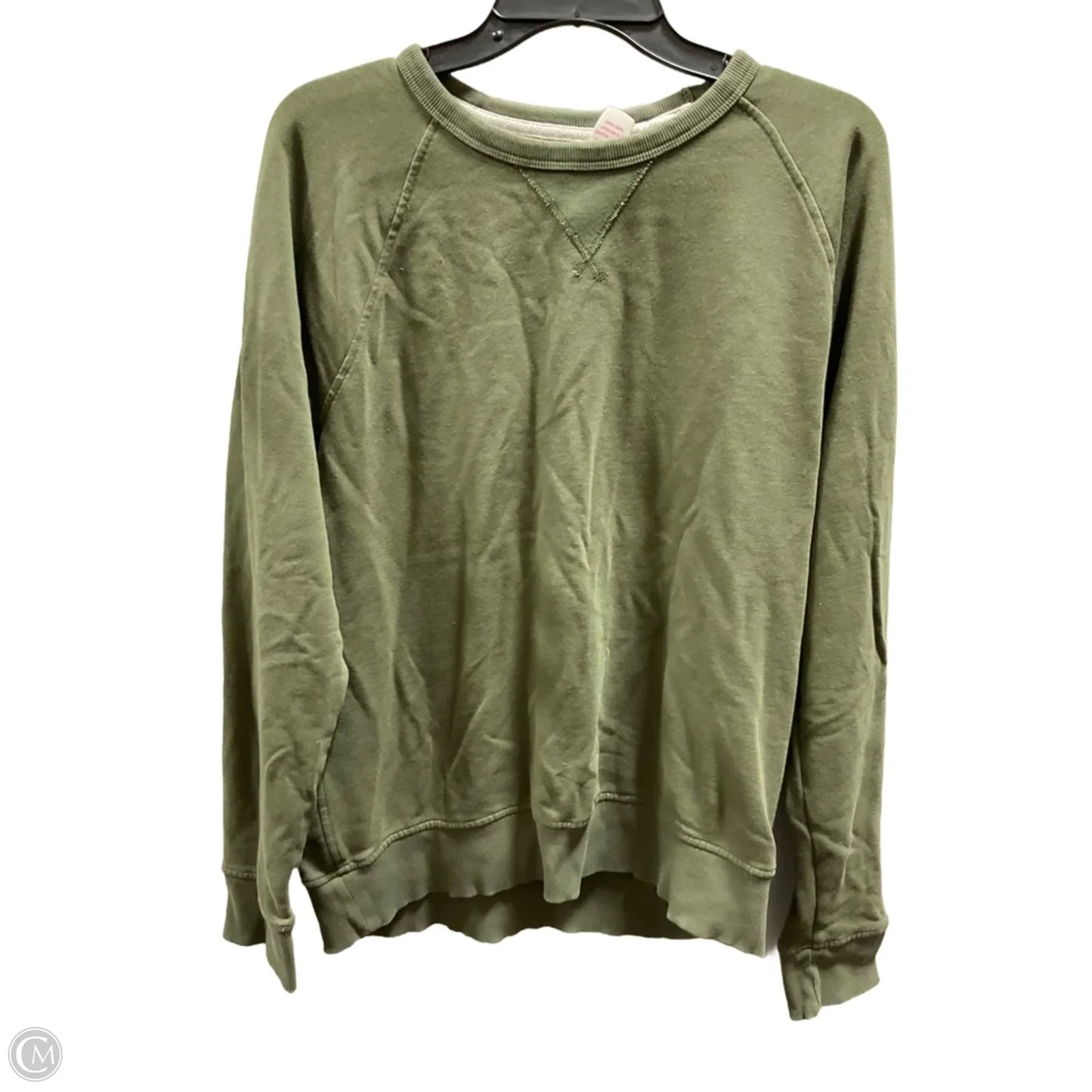 Top Long Sleeve Basic By Sonoma In Green, Size: M